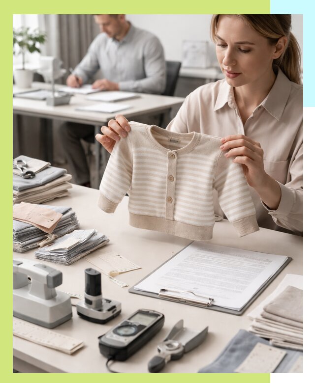 Сертификация детской одежды и текстильных изделий в Рославле