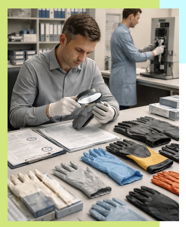 Сертификация перчаток и средств защиты продукции в Рославле