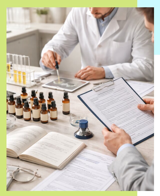Сертификация эфирных масел и документация качества в Рославле