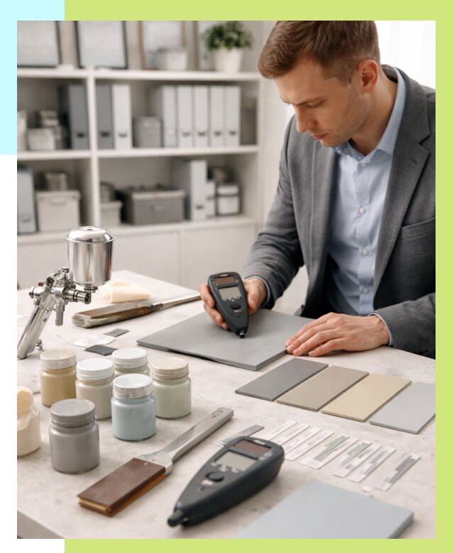 Сертификация краски в Рославле от 25690 р. | Алешин-Рлв центр