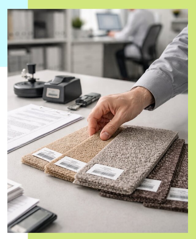 Сертификация ковролина в Рославле от 15414 р., Алешин-Рлв