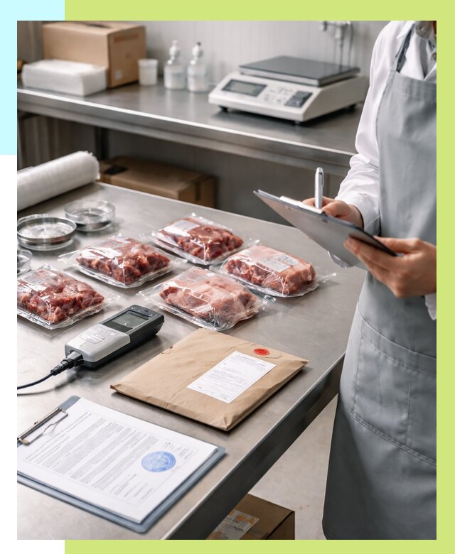 Сертификат на мясо и декларация в Рославле от 8735 р. | Алешин-Рлв