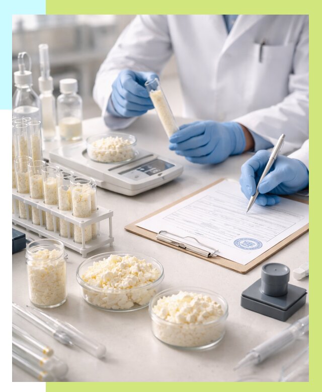 Сертификация творога в Рославле от 12331 р. под ключ | Алешин-Рлв