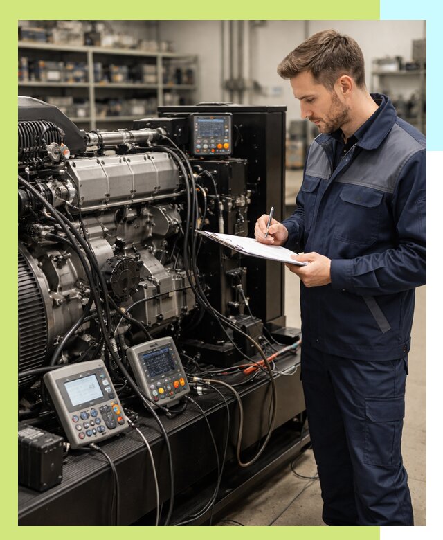 Сертификация дизельных генераторов и их оборудования в Рославле