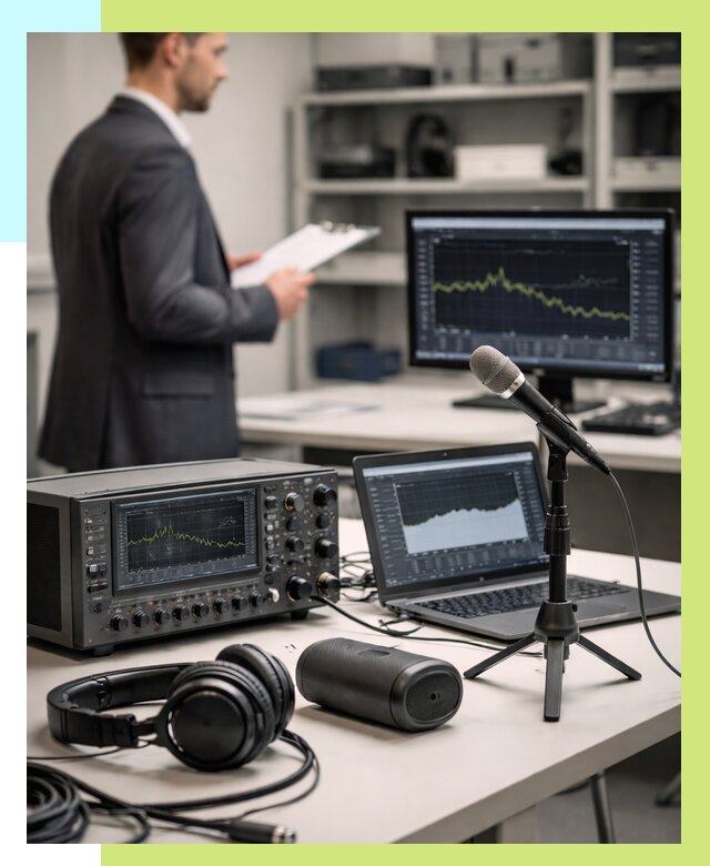 Сертификация аудиотехники в Рославле от 15414 р., Алешин-Рлв