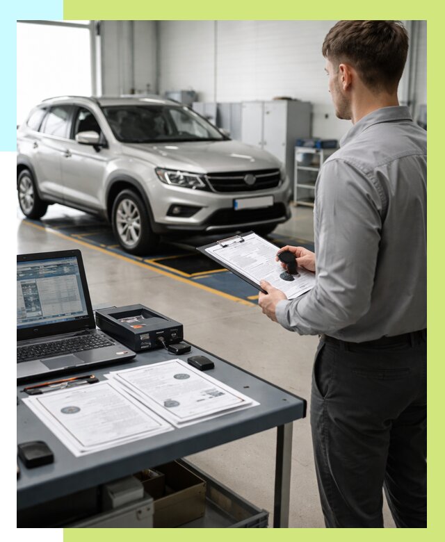 Сертификация транспортных средств в Рославле от 12331 р. | Алешин-Рлв