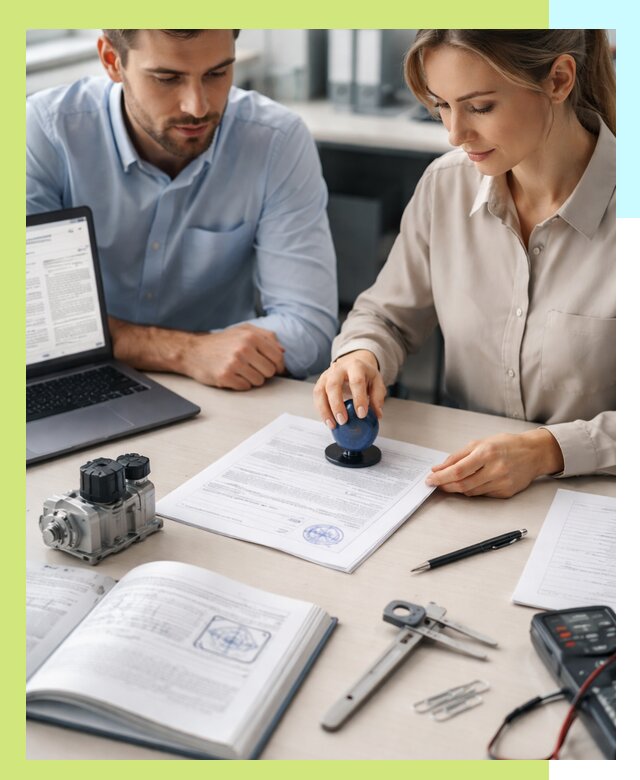 Выдача паспорта изделия и техническая экспертиза продукции в Рославле