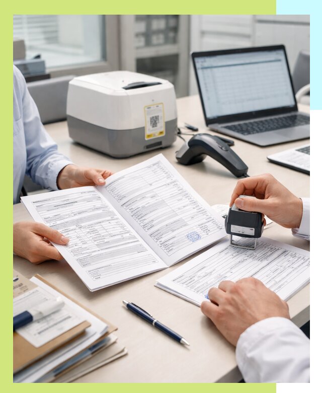 Оформление паспорта на товар и сопроводительных документов в Рославле