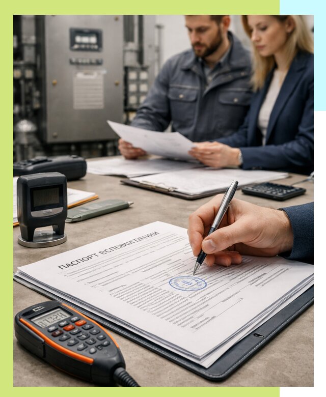 Оформление паспорта эксплуатации оборудования в Рославле