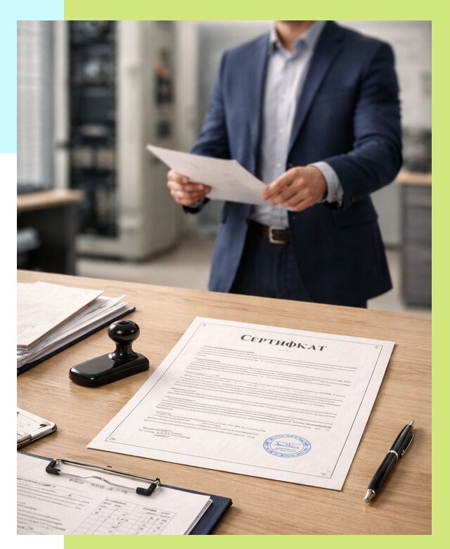 Сертификат на оборудование в Рославле от 15414 р. | Алешин-Рлв