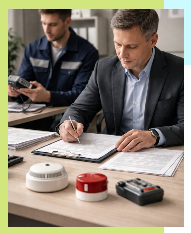 Получение добровольного пожарного сертификата в Рославле