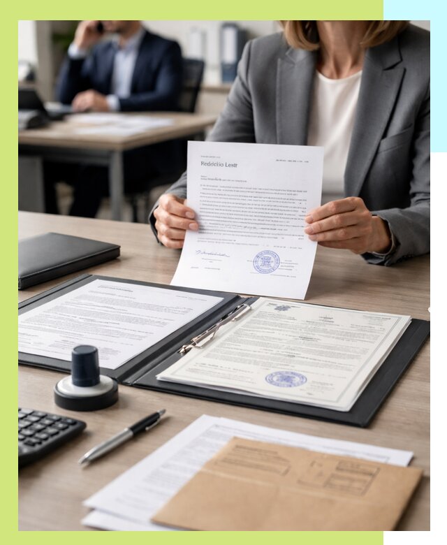 Оформление отказного письма для таможни в Рославле с сопровождением