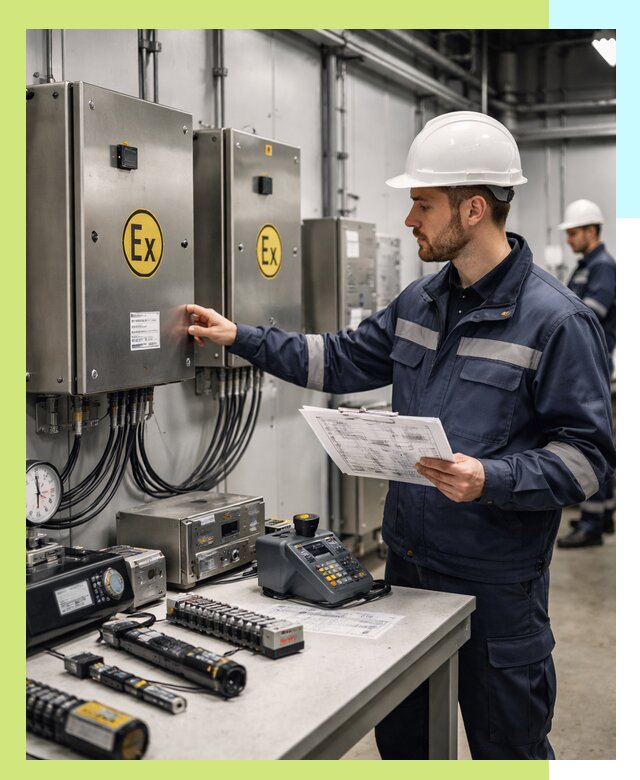 Сертификат взрывозащиты промышленного оборудования в Рославле