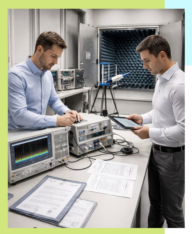 Оформление и выдача сертификата ЭМС для продукции в Рославле