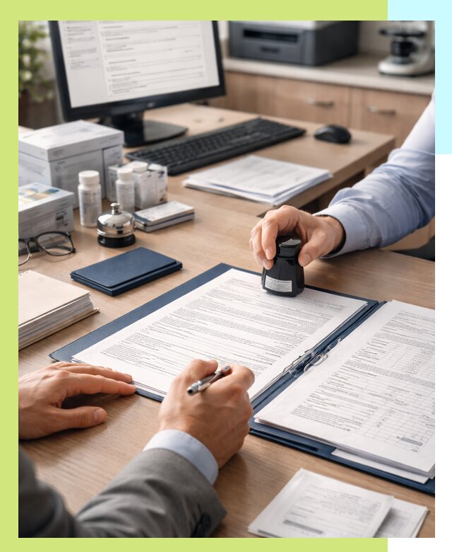 Регистрационное удостоверение на медицинское изделие в Рославле