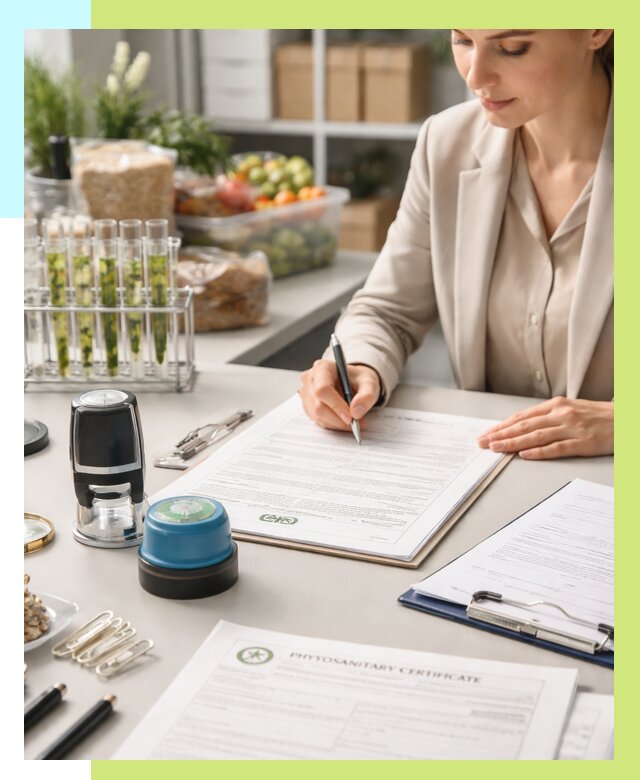 Фитосанитарный сертификат оформить в Рославле от 4624 р. | Алешин-Рлв