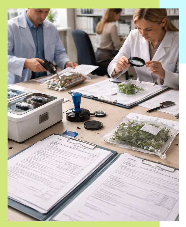 Оформление карантинного сертификата для растений в Рославле