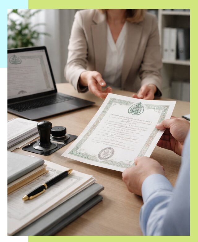 Халяль сертификат в Рославле, получить от 15414 р. | Алешин-Рлв