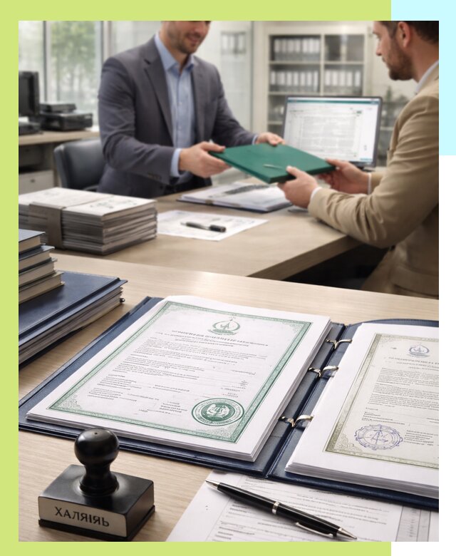Выдача Халяль сертификата для продукции и услуг в Рославле