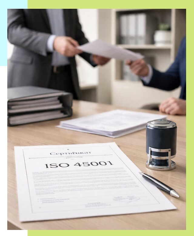 Сертификат ISO 45001 в Рославле под ключ от 46242 р. | Алешин-Рлв