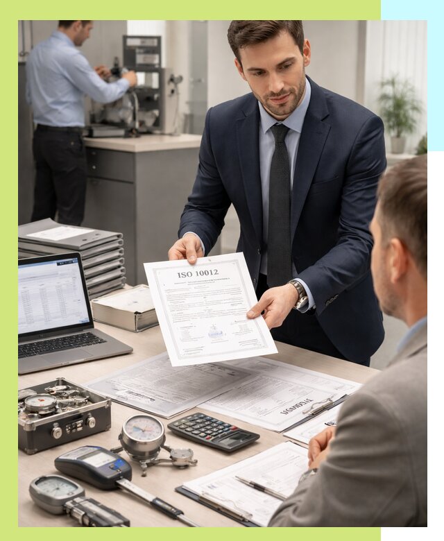 Выдача сертификата ISO 10012 по требованиям метрологии в Рославле