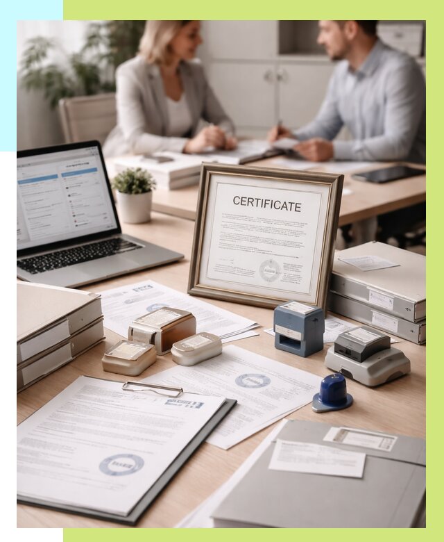 Сертификация компании в Рославле от 46242 р. | Алешин-Рлв — заказ